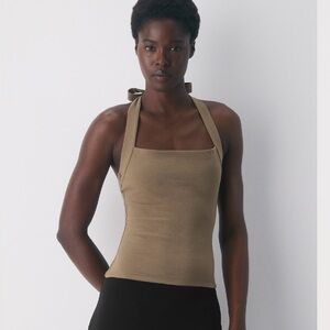 Aritzia Tan Camisole Top